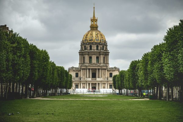 Photo of a Building Under Cloudy Sky